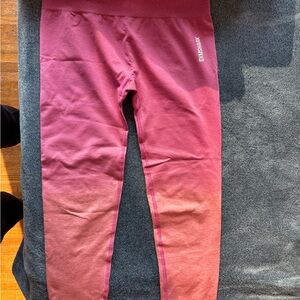 Gymshark Pink Ombré Leggings